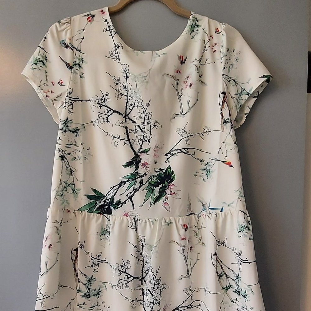 Floral Fit & Flare Dress